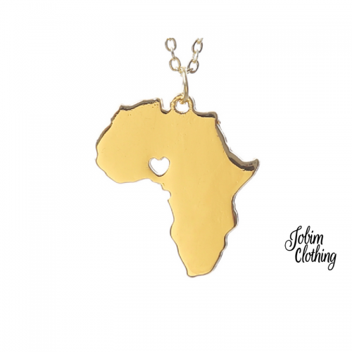 Jobim Clothing - African Heart Necklace